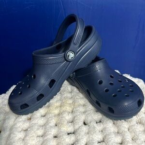 CROCS Dark Blue Classic Clogs